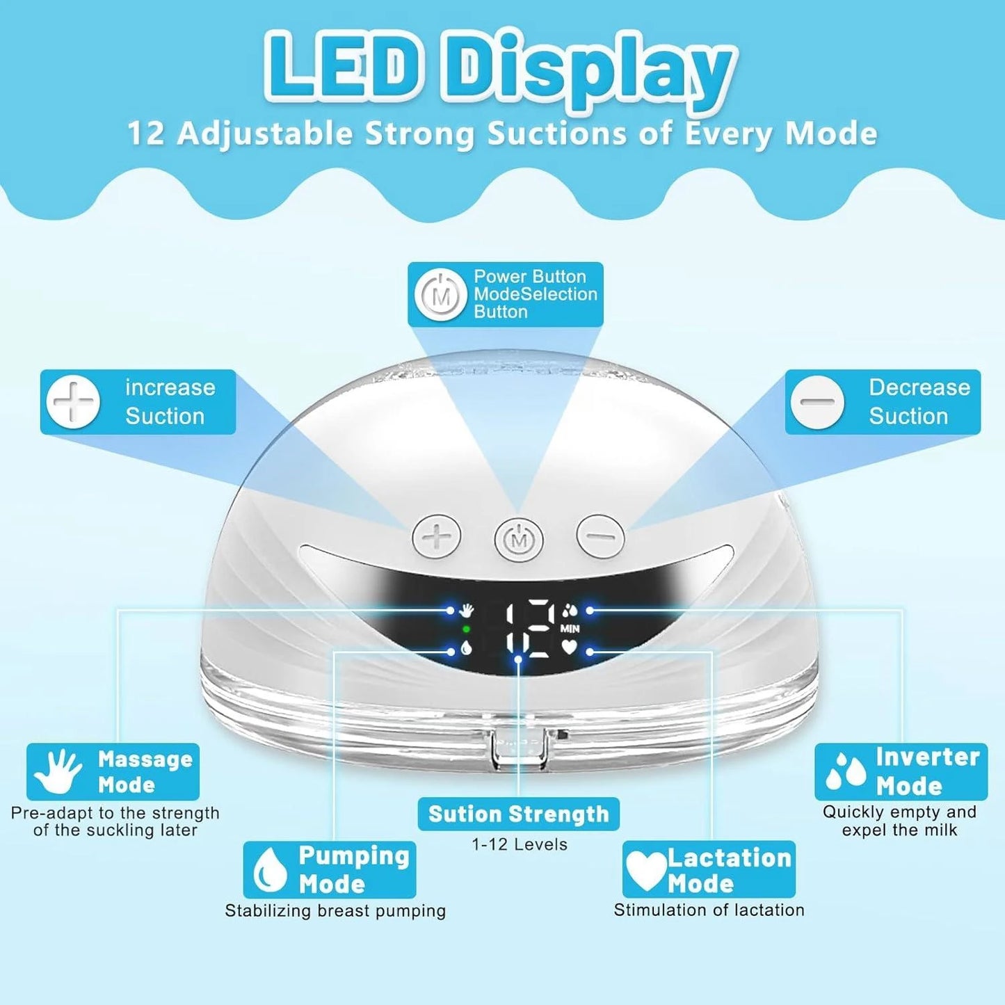 PocketGlow™ Electric Wearable Breastmilk Pump