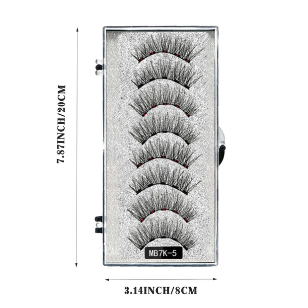 PocketGlow™3D Natural Magnetic Eyelashes