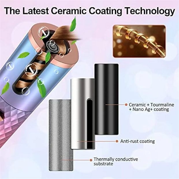 PocketGlow™ Hair curlerAutomatic Curling Iron