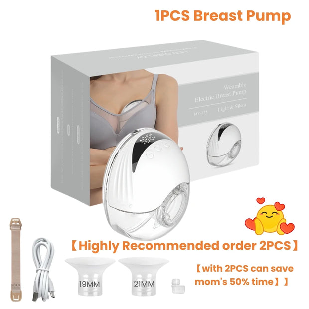 PocketGlow™ Electric Wearable Breastmilk Pump
