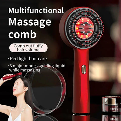 PocketGlow™Electric Massage Comb Vibration