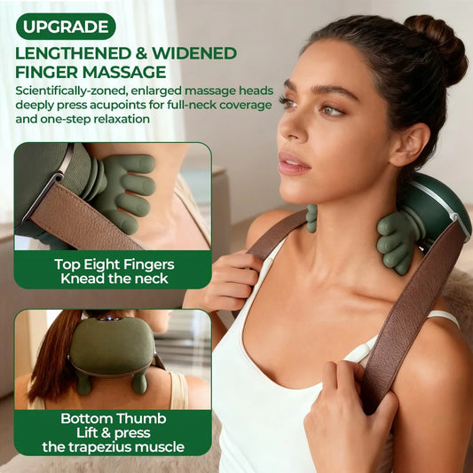 PocketGlow™ Bionic Finger Neck Shoulder Massager
