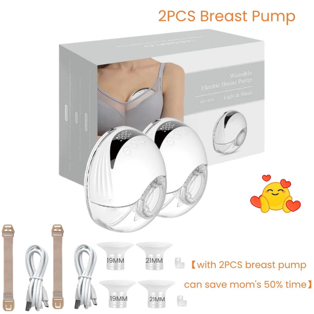PocketGlow™ Electric Wearable Breastmilk Pump