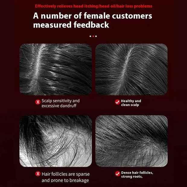 PocketGlow™Electric Massage Comb Vibration