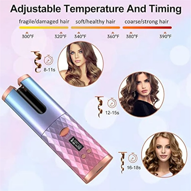 PocketGlow™ Hair curlerAutomatic Curling Iron