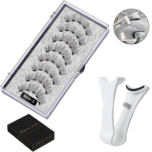 PocketGlow™3D Natural Magnetic Eyelashes
