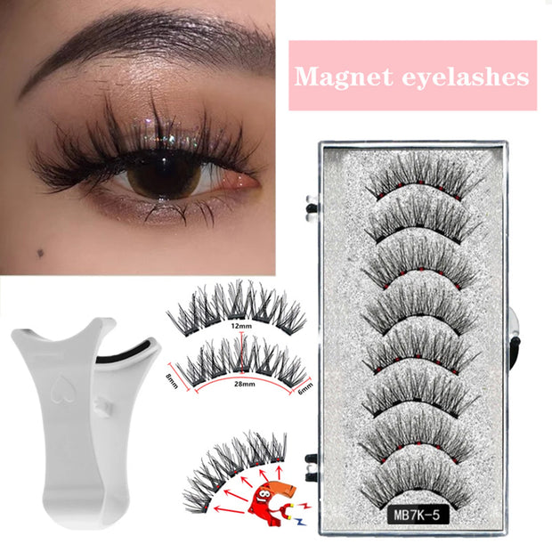 PocketGlow™3D Natural Magnetic Eyelashes