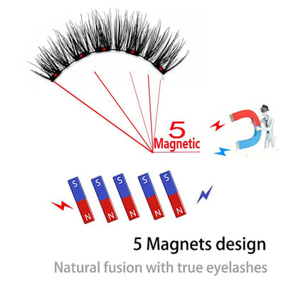 PocketGlow™3D Natural Magnetic Eyelashes