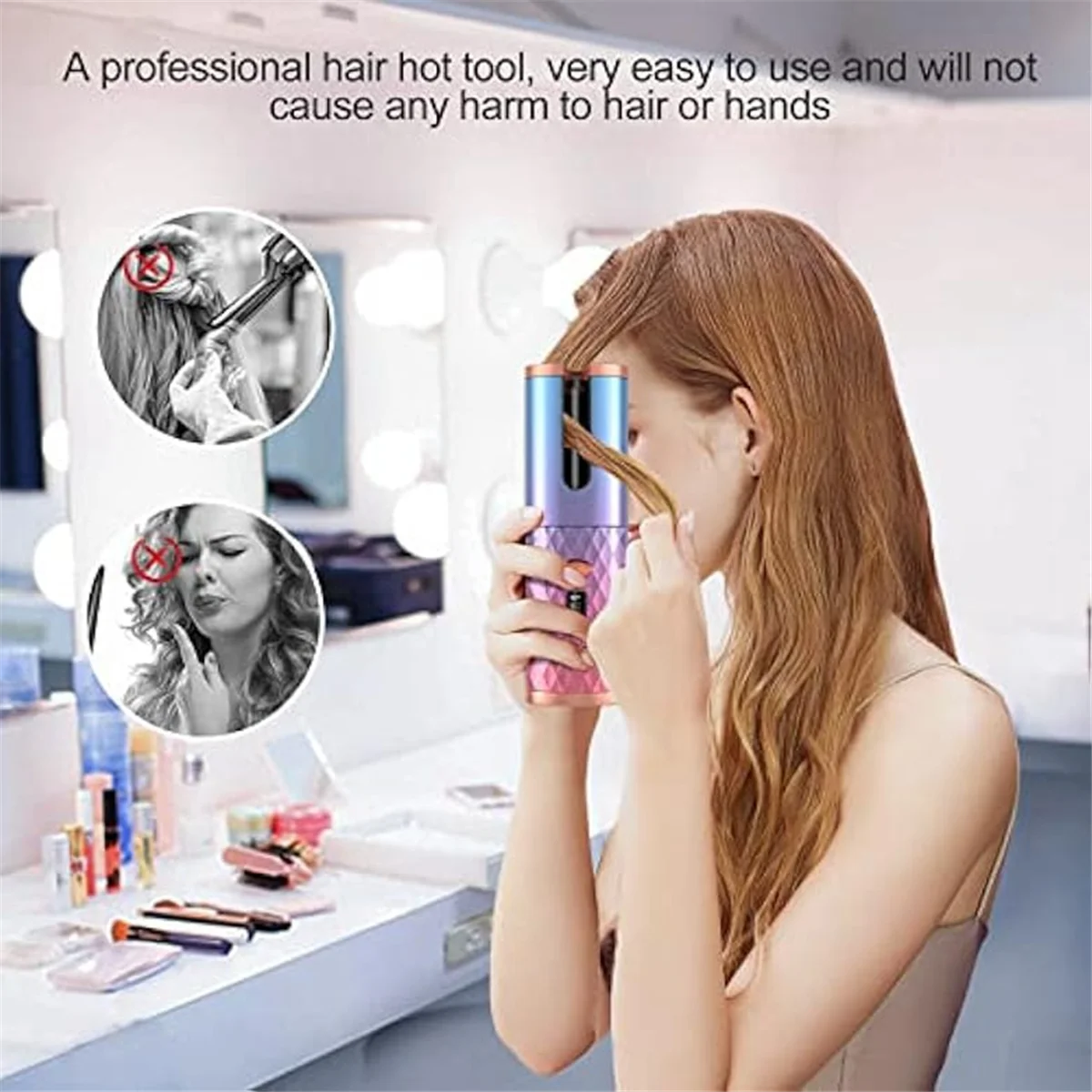 PocketGlow™ Hair curlerAutomatic Curling Iron